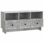 vidaXL TV Kast met lade Betongrijs 102 x 34,5 x 50 cm, Huis en Inrichting, Verzenden, Nieuw