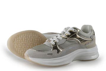 Mexx Sneakers in maat 41 Zilver, Kleding | Dames, Mexx, Overige kleuren, Verzenden, Zo goed als nieuw