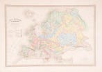 Europa - Europa; Pierre Sarrazin - Carte Géologique de, Nieuw