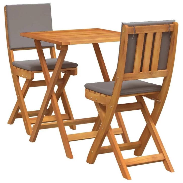 Acaciahouten Bistroset Retour Deal | 35% Korting NU!, Tuin en Terras, Picknicktafels, Inklapbaar, Vierkant, Nieuw, Hout, Verzenden