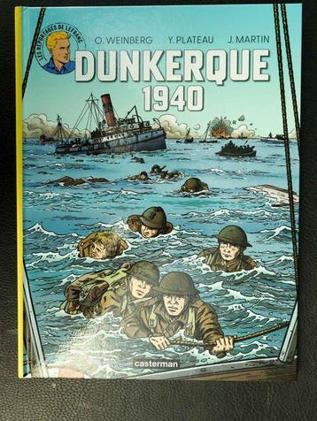 Lefranc - Dunkerque 1940 + dédicace - C - 1 Album,, Livres, BD