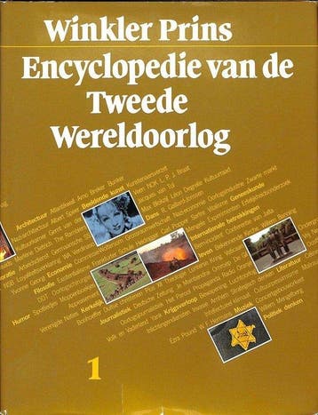 Winkler prins encyclopedie / 2e wereldoorl. 2 dl, Verzenden, Gelezen, Winkler Prins