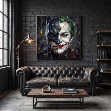 Artxlife - Kintsugi of Madness Batman&Joker (1989), Nieuw