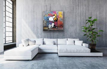ERIC BRUMETTE - DJ SNOOPY SAVED MY LIFE 31 - Toile L -