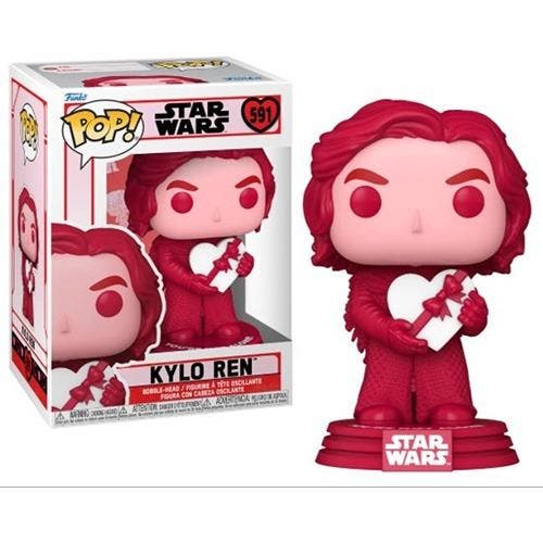 Funko Pop! Star Wars - Valentines - Kylo Ren #591, Collections, Jouets miniatures, Envoi