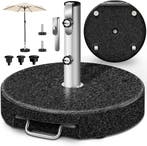 tillvex® Granit Parasolstandaard met wielen en transportgree, Verzenden, Nieuw