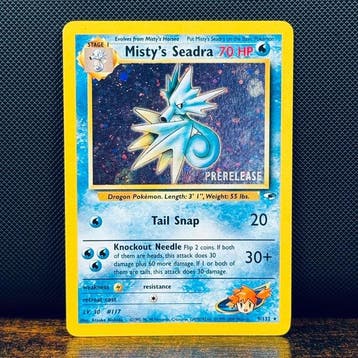 Pokémon Card - Mistys Seadra 9 – Pokémon, Nieuw