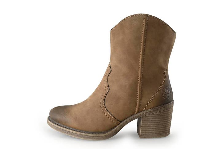 Rieker Cowboy laarzen in maat 37 Cognac, Kleding | Dames, Schoenen, Overige kleuren, Zo goed als nieuw, Verzenden