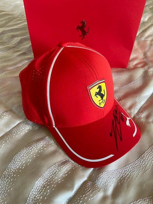 Ferrari-Charles leclerc-not for sale-Signature - Formule 1 -, Verzamelen, Automerken, Motoren en Formule 1