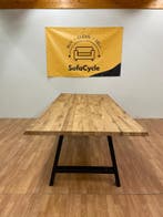 Massief eiken eettafel (NIEUW) - groot en klein model, Ophalen of Verzenden, Nieuw