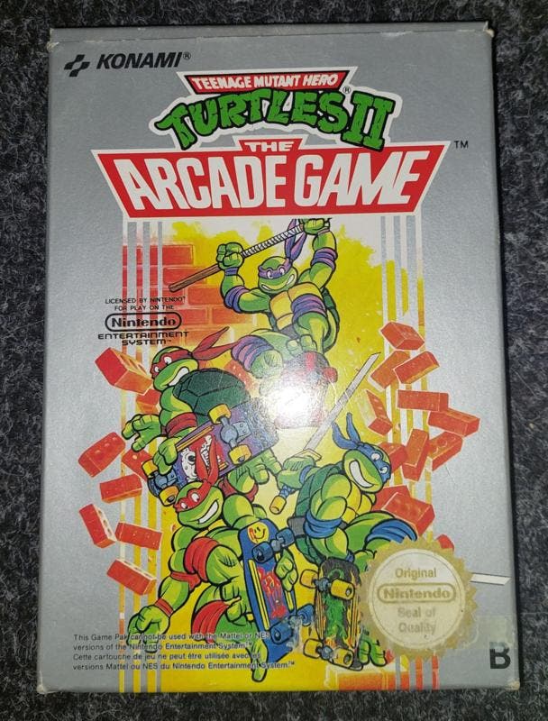 Turtles II the arcade game (NES tweedehands game), Games en Spelcomputers, Games | Nintendo NES, Ophalen of Verzenden