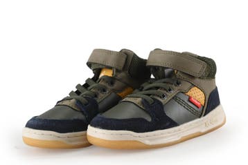 Kickers Hoge sneakers Jongens in maat 24 Groen, Verzenden, Schoenen