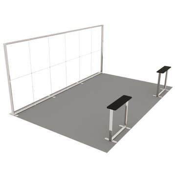Beursstandset | LUMIX™ | LED-Frame + 2 LED-Counters | ±24m², Zakelijke goederen, Verzenden, Nieuw in verpakking