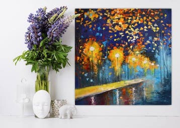 Robert Popczyk Art - Autumn colours, Antiquités & Art