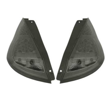 FEUX ARRIÈRE POUR FORD FIESTA MK7 08-12 LED FUMÉ, Verzenden