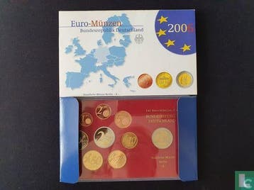 Duitsland jaarset 2006 (A), Verzenden, Duitsland, 1 cent, Setje
