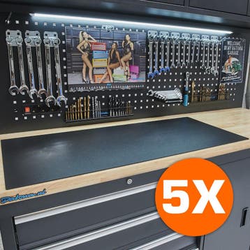 Datona PVC werkbankmat voor werkbank 100 cm - 5 stuks -, Ophalen of Verzenden, Nieuw