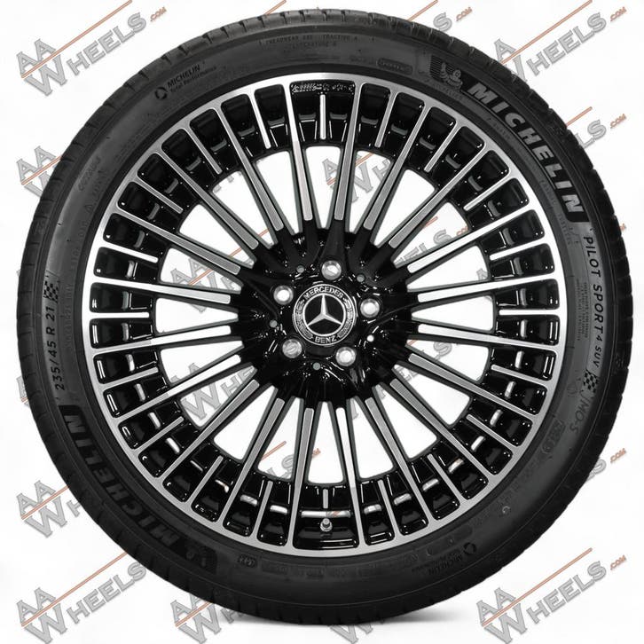 Mercedes EQC N293 AMG Multispaaks 21 inch originele velgen A, Autos : Pièces & Accessoires, Pneus & Jantes, Enlèvement ou Envoi