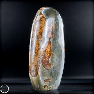 Natuurlijke, zeer artistieke veelkleurige jaspis Vrije vorm-