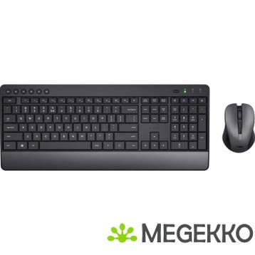 Trust Trezo Comfort Draadloos Toetsenbord en Muis AZERTY, Verzenden, Nieuw