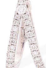 Boucles doreilles cocktail - 18 carats Or jaune, Platine
