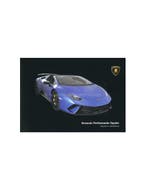 2018 LAMBORGHINI HURACAN PERFORMANTE SPYDER INSTRUCTIEBOEK.., Ophalen of Verzenden