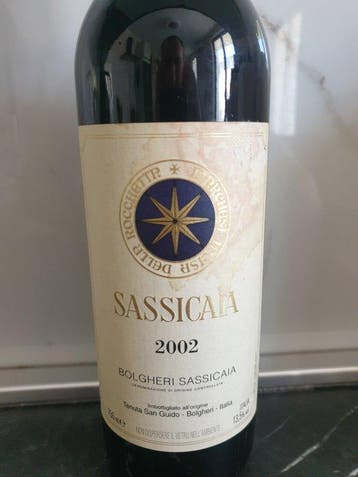 2002 Tenuta San Guido, Sassicaia - Super Tuscans - 1, Verzamelen, Nieuw