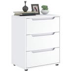 vidaXL Dressoir VISNES 60x40x73 cm bewerkt hout wit, Verzenden