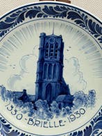 De Porceleyne Fles, Delft - Bord - Aardewerk - Brielle 1930
