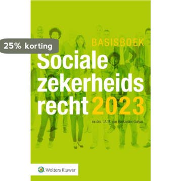 Basisboek Socialezekerheidsrecht / 2023 9789013170900, Boeken, Verzenden, Gelezen