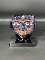 Obsidiaanmasker, Mexicaans Azteekse ambacht uit de, Antiek en Kunst