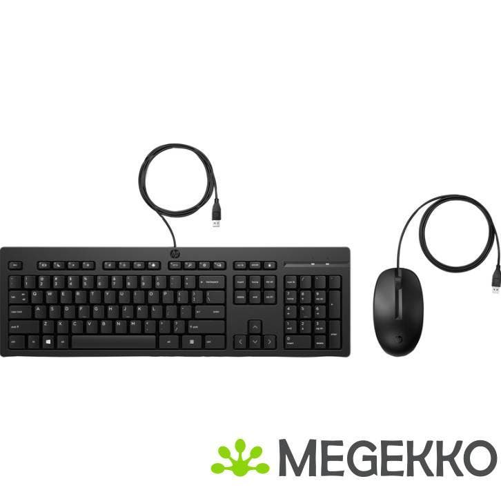 HP 225 muis en toetsenbord met kabel, Informatique & Logiciels, Ordinateurs de bureau, Envoi