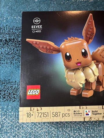 Lego Set - 72151 - Pokémon - Eevee, Nieuw