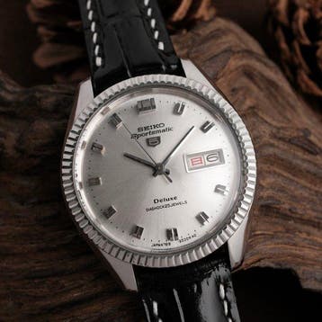 Seiko - Sportsmatic Deluxe Fluted Bezel - Zonder
