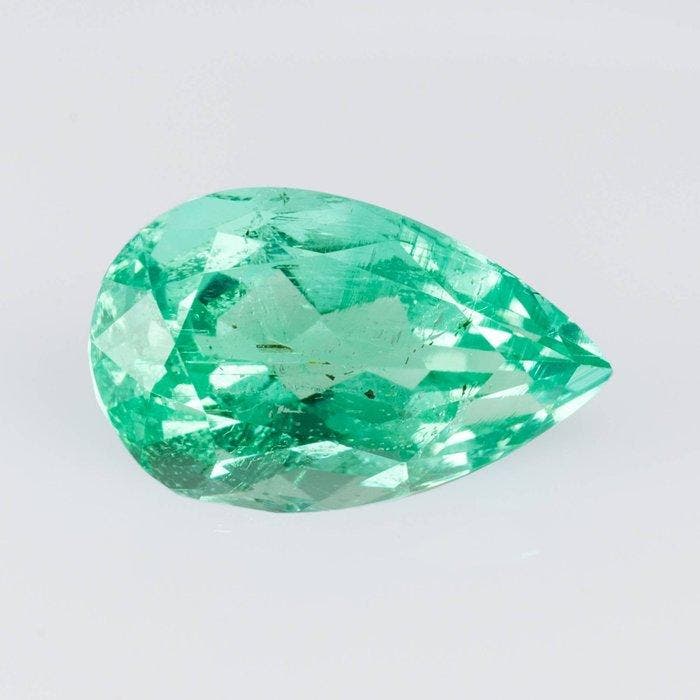 1 pcs Vert Émeraude - 1.29 ct - Gemological Institute of, Handtassen en Accessoires, Edelstenen
