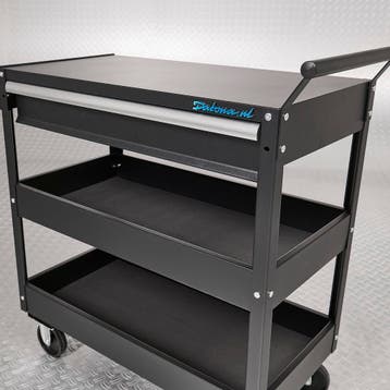 Datona Werkplaats trolley - zwart - Datona, Ophalen of Verzenden