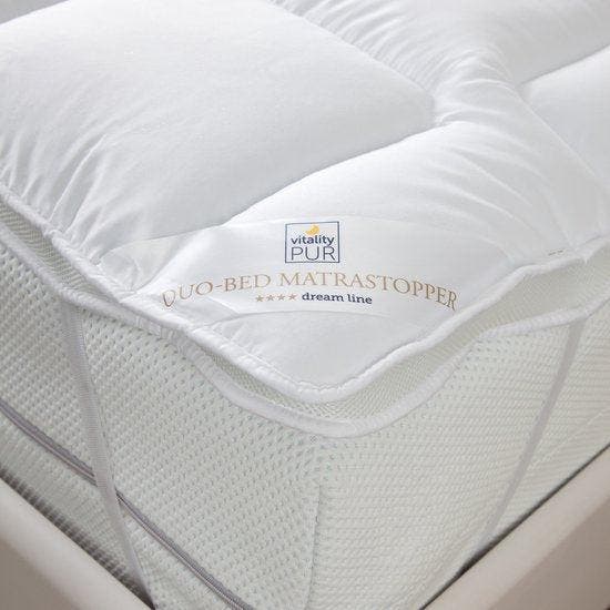 2dekans | Duo-Bed Matrastopper - Soft Touch - 200 x 160 cm, Huis en Inrichting, Slaapkamer | Matrassen en Bedbodems, Ophalen of Verzenden