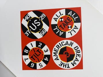 Robert Indiana (1928-2018) - Red Diamond