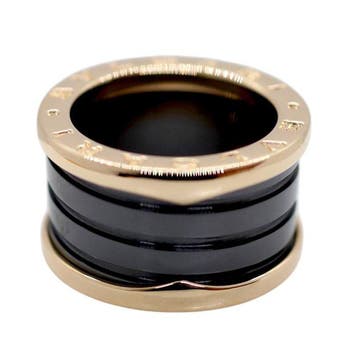 Bvlgari - Ring - B.zero 1 - 18 karaat Roségoud, Keramiek