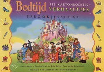 Klassieke sprookjes Bedtijd verhaaltjes (6 kartonboekjes in, Verzenden, Zo goed als nieuw, En