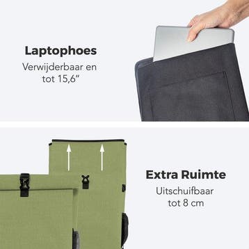 2dekans | LifeGoods Enkele Fietstas - Compact - Schoudertas, Fietsen en Brommers, Ophalen of Verzenden, Nieuw