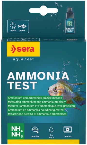 Sera Ammonium/Ammoniak test - NH4/NH3 (Water Testen), Verzenden