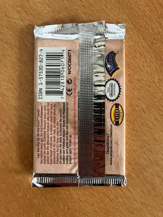Pokémon - 1 Booster pack - 1st Edition Fossil - WOTC -, Hobby & Loisirs créatifs, Jeux de cartes à collectionner | Pokémon