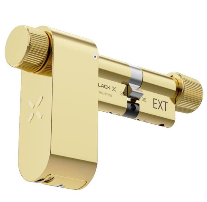 Black X smart lock 35/35mm - 45/45mm messing, Services & Professionnels, Réparation & Entretien | Serrures