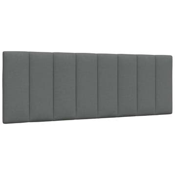 Hoofdbordkussen 140cm antraciet | -34% | Retour deal, Verzenden, Hanko, Tweepersoons, 140 cm