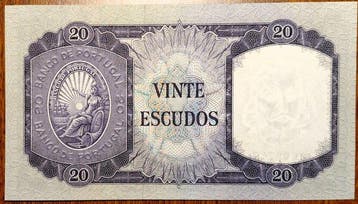 Portugal. - 20 Escudos 1960 - Pick 163 (Zonder minimumprijs)