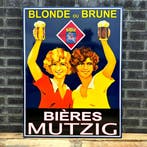 Bieres Mutzig Blonde ou Brune, Verzamelen, Verzenden, Nieuw