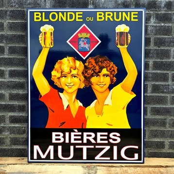 Bieres Mutzig Blonde ou Brune, Verzamelen, Merken en Reclamevoorwerpen, Verzenden, Nieuw