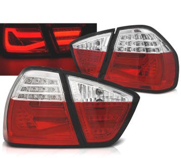 FEUX ARRIÈRE POUR BMW E90 LIMOUSINE 05-08 LED ROUGE, Verzenden, Nieuw
