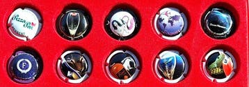 Collection de capsules de champagne - Herbert Didier, Antiquités & Art